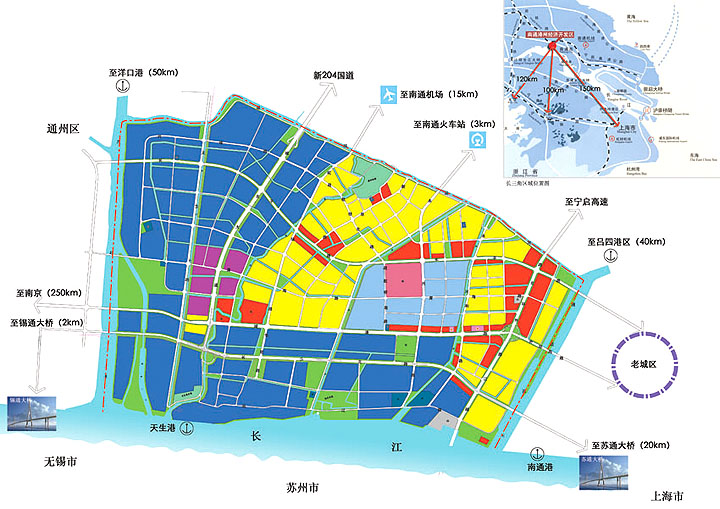 南通港閘區(qū)未來藍(lán)圖揭秘，最新規(guī)劃圖詳解