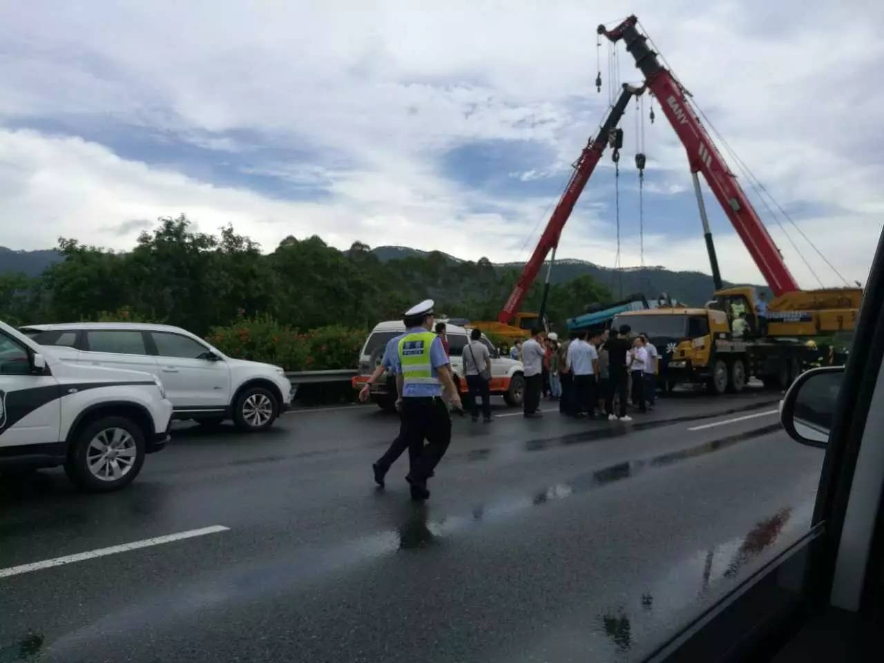 蒙河高速車禍事件，平靜旅途中的意外沖擊