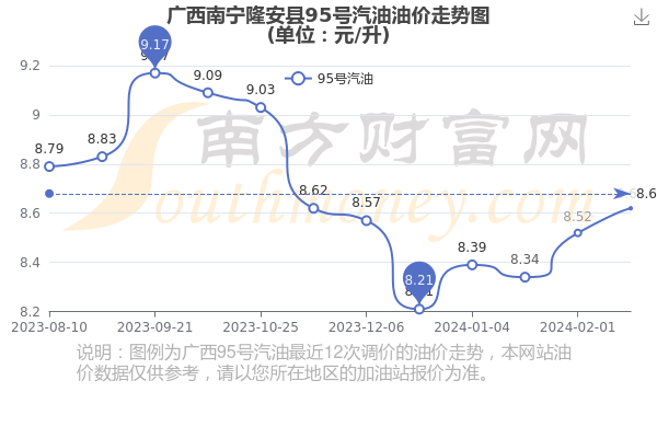 南寧汽油價格最新動態(tài)，奇妙旅程揭秘